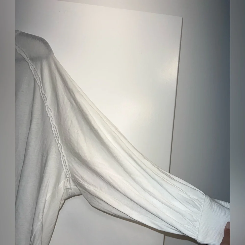 NWT Fp movement long sleeve inspire layer tee small S oversized White New - Picture 12 of 15